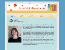 Tablet Screenshot of annesquiltworks.com